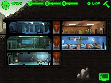 fallout shelter all rooms